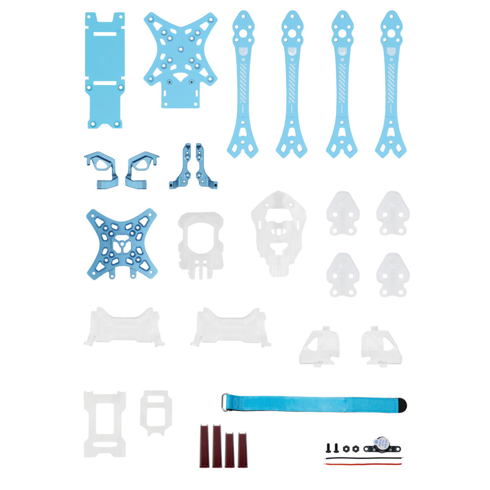 Professional Grade Fpv Frame 7Mm Arm Thickness For Bando 5 Stable Flight Blue 7695001085212