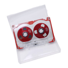 Reel to Reel Blank Cassette Tape Double Sided Metal Sound Cassette Tape Red