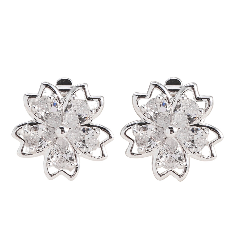 Shimmering Cherries Blossom Earphone Accessory Alloy Zircon Detachable Headphone Charm 7695001147323