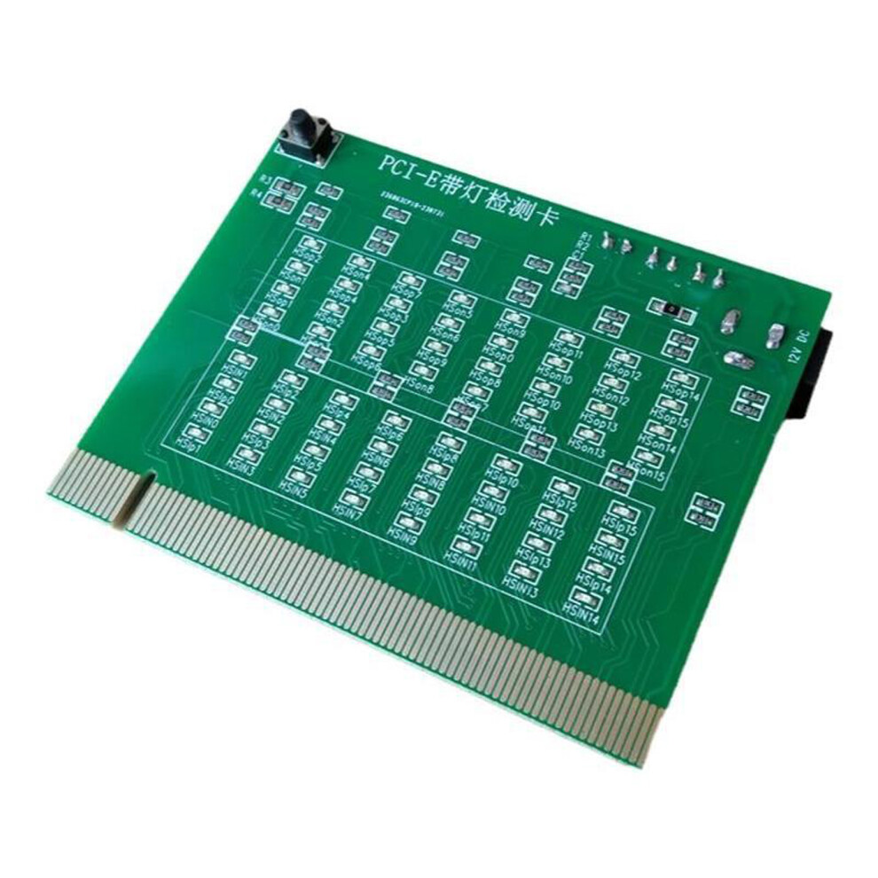 Pcie 16X Test Card With Led Indicator Desktop Motherboard Cpu Tester Test Card 7695001147453