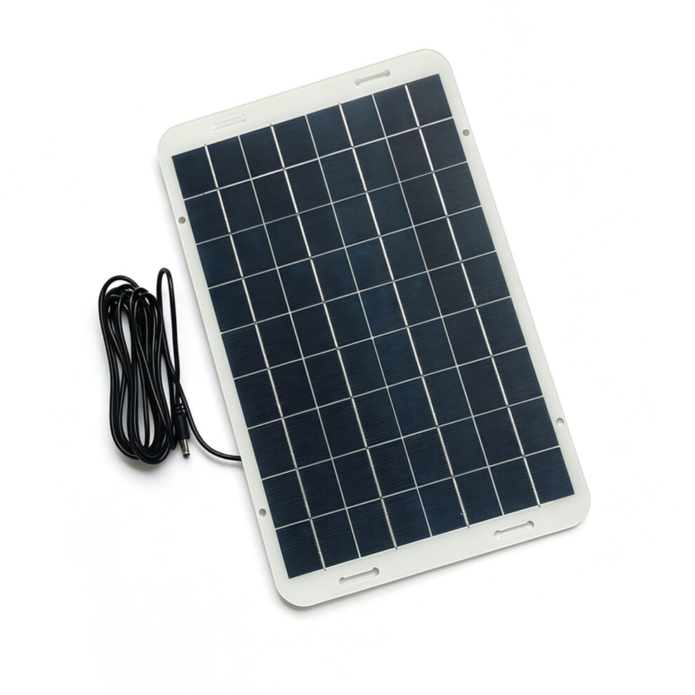 12Watt 18V Solar Energy Panel With 3 Meter Dc5521 Interfaces Cable 7695001048644