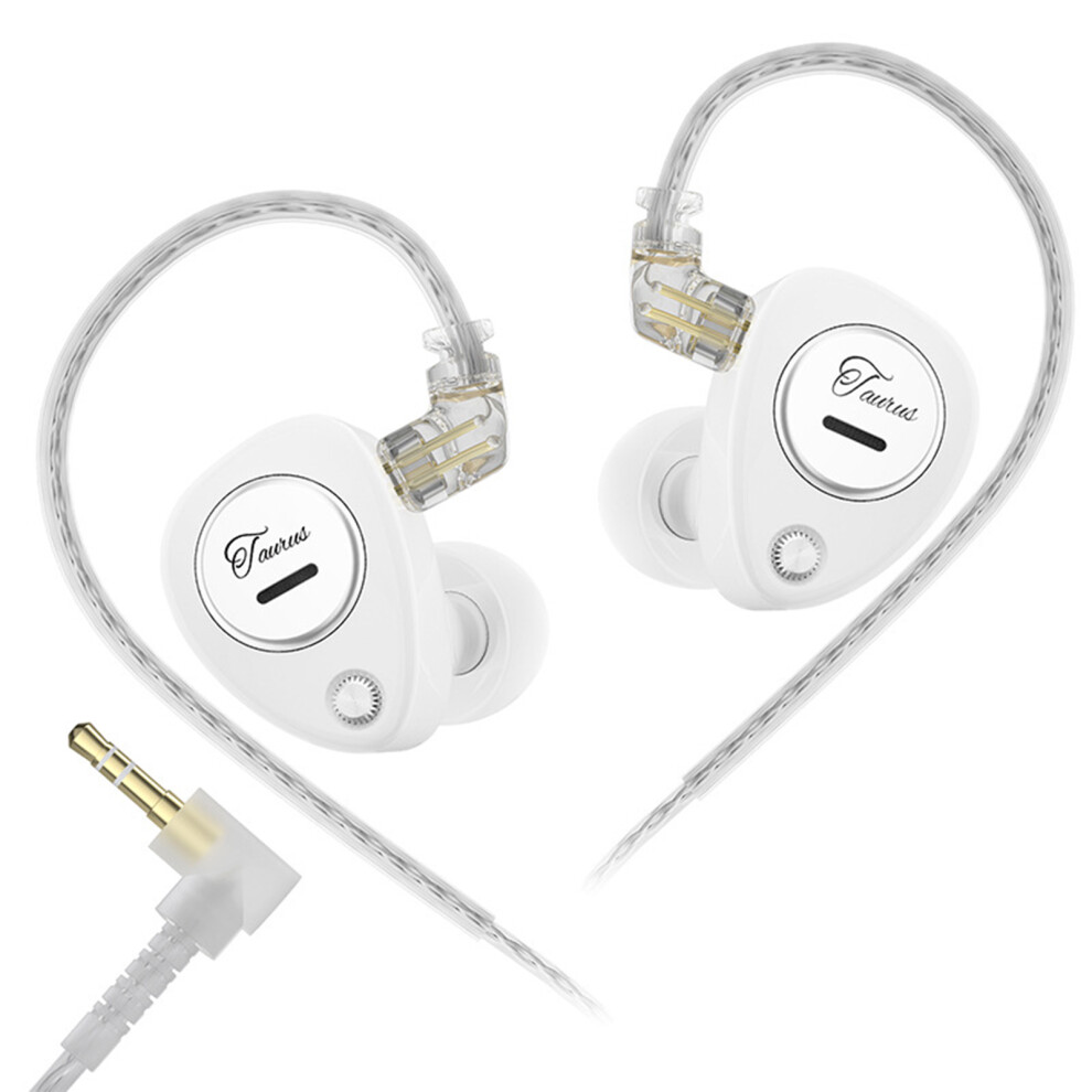 Professional Grade Earphones With Double Dynamic Driver And Noise Real Standard White 7695001134019