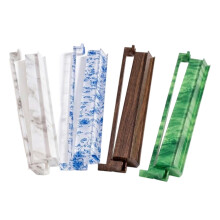 Large 17.5Inch Mahjong Ruler Set Includes Push Rod For Easy Movement Blue and white porce