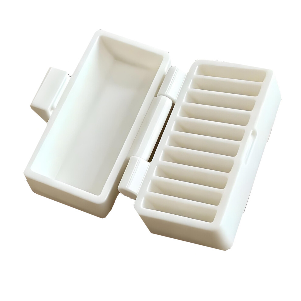 Plastic Holder For Cr2032 Batteries Durability And Lightweighted Design White 7695001049054
