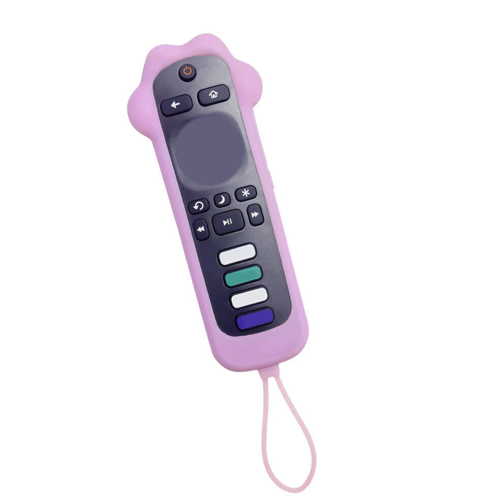 Glow In The Remote Control Guard For Soft Silicone Shell Antidust Cover Purplecolor Dark 7695001048835