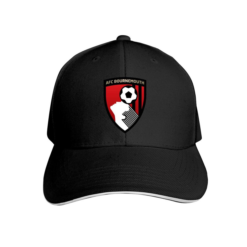 Beinono (Afc Bournemouth, Black) Football Club Adult Unisex Baseball Cap Adjustable Hat