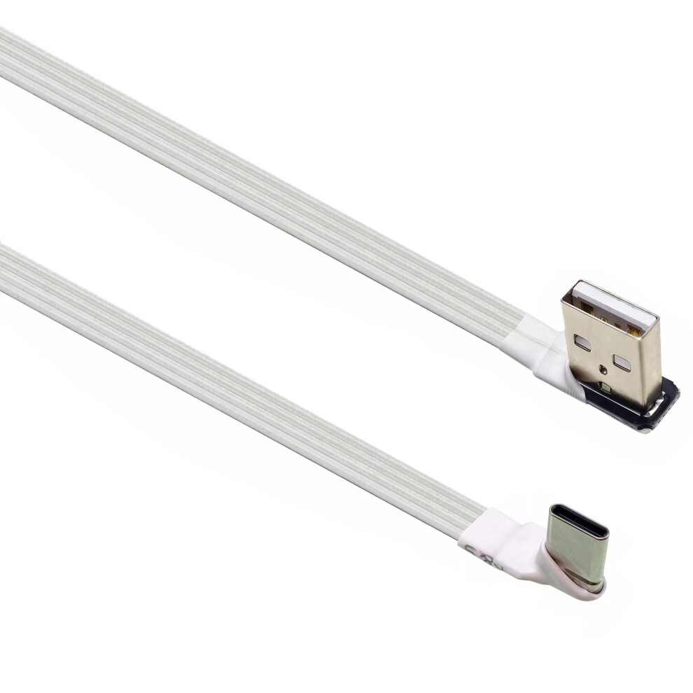 Angled Connector Usb Type C Charging Cord For Multiple Devices Usb Power 3M Amle Cmzw 7695001141703