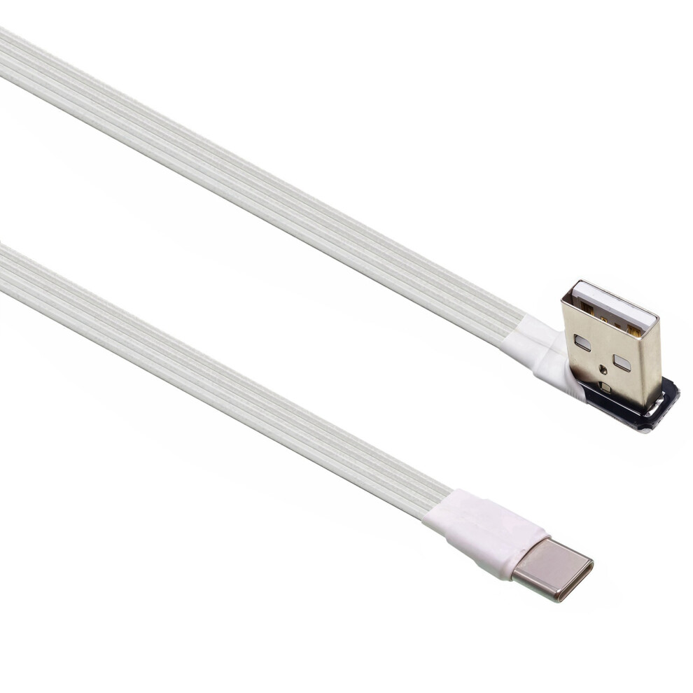 Angled Connector Usb Type C Charging Cord For Multiple Devices Usb Power 1M Amle Cmst 7695001142137