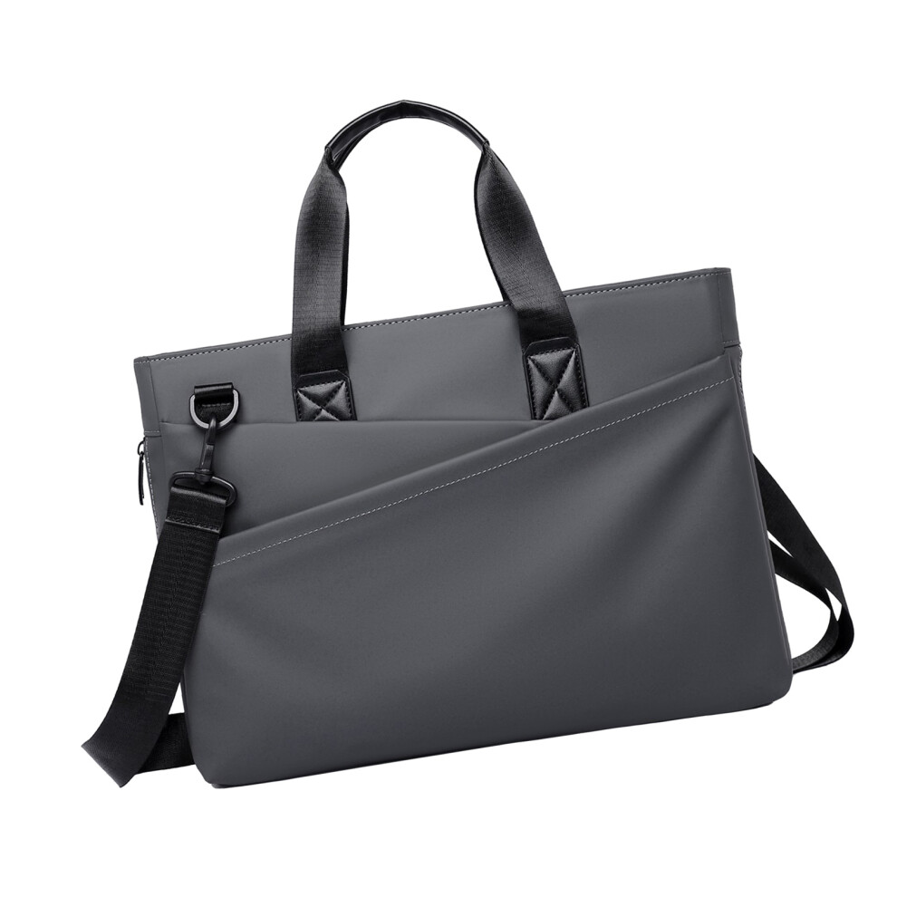 Shoulder Laptop Bag Single Shoulder Bag For 14Inch Laptop Storage Gray 7695001085069