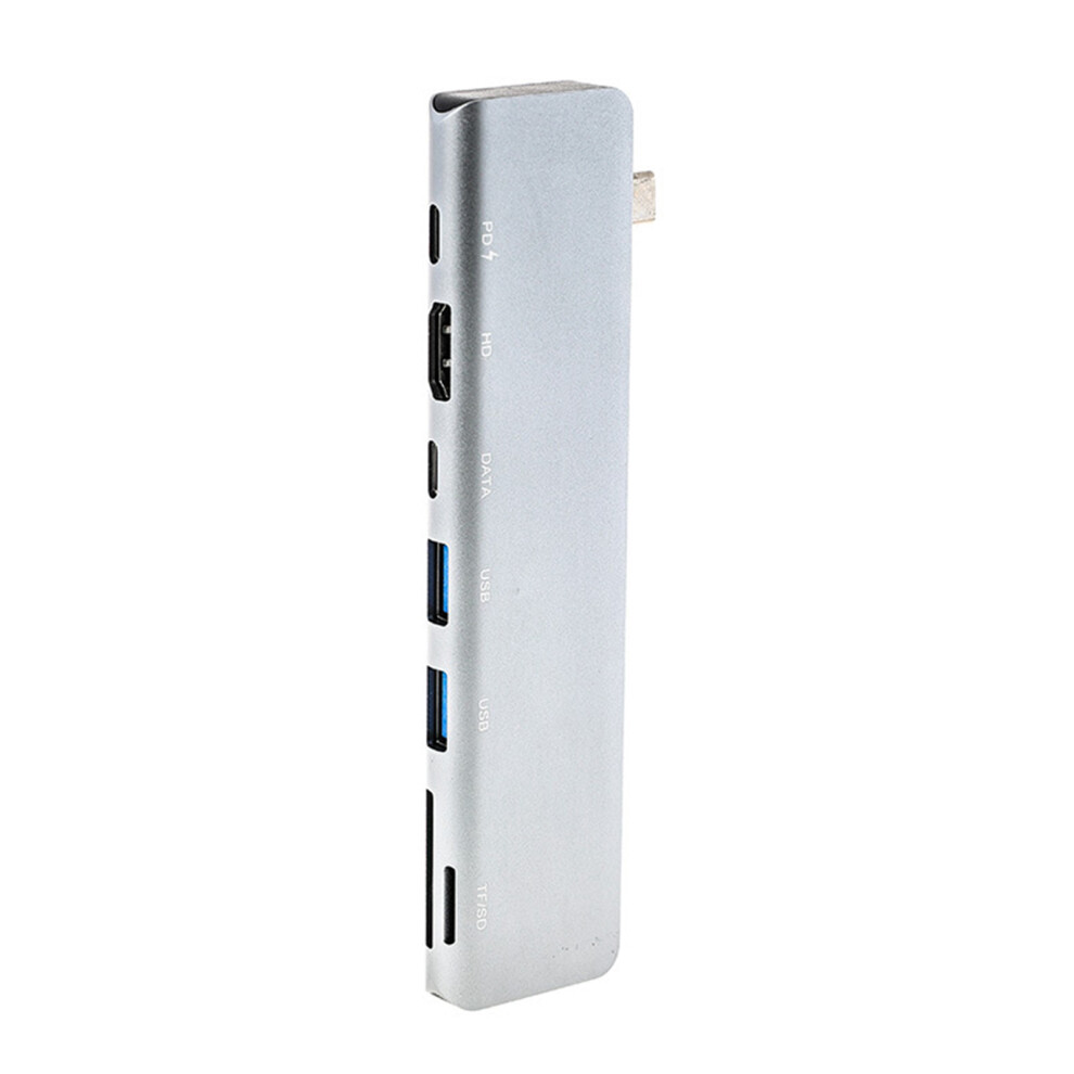 7 In 1 Usb C Hubs With Pd100w Charging And 4K Hdtv Output For Laptop And Tablets 7695001142878
