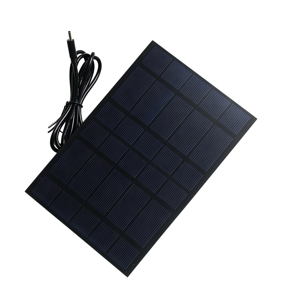 Efficient 2.5W Solar Panel Chargers With 100Cm Extended Cable For Device Charging 7695001053044