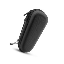 Carry Case Shaver Bag With Scratchproof Fabric And Spacious Pockets Black