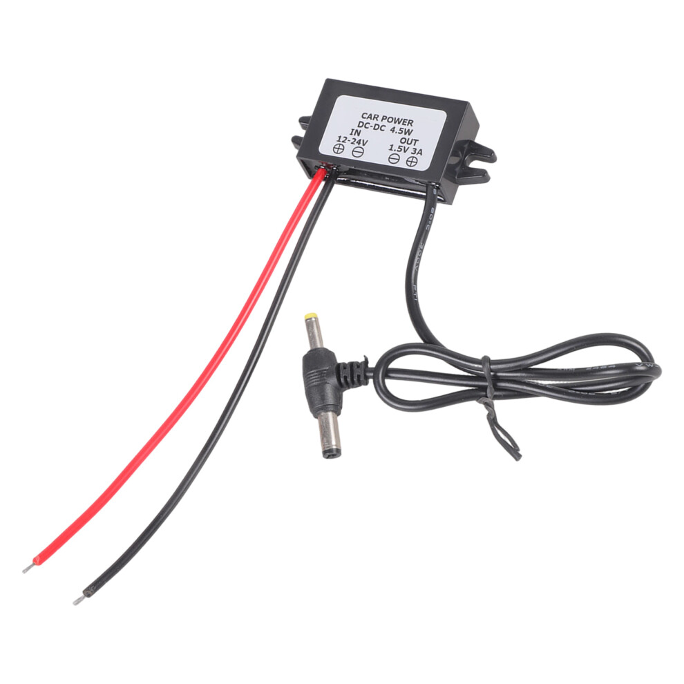 Power Supply Module With 5.5X2.1mm 4.0X1.7mm Connector 12V 24V To 1.5V 3A 7695001073790
