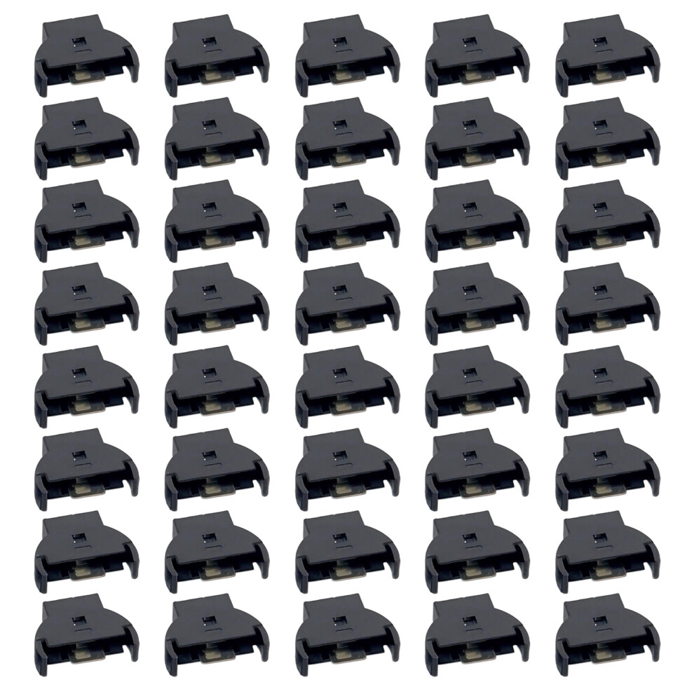Practical Abs And Copper Cr2032 Battery Holder Small Coin Cell Socket 3Pin 40 Pieces 7695001075046