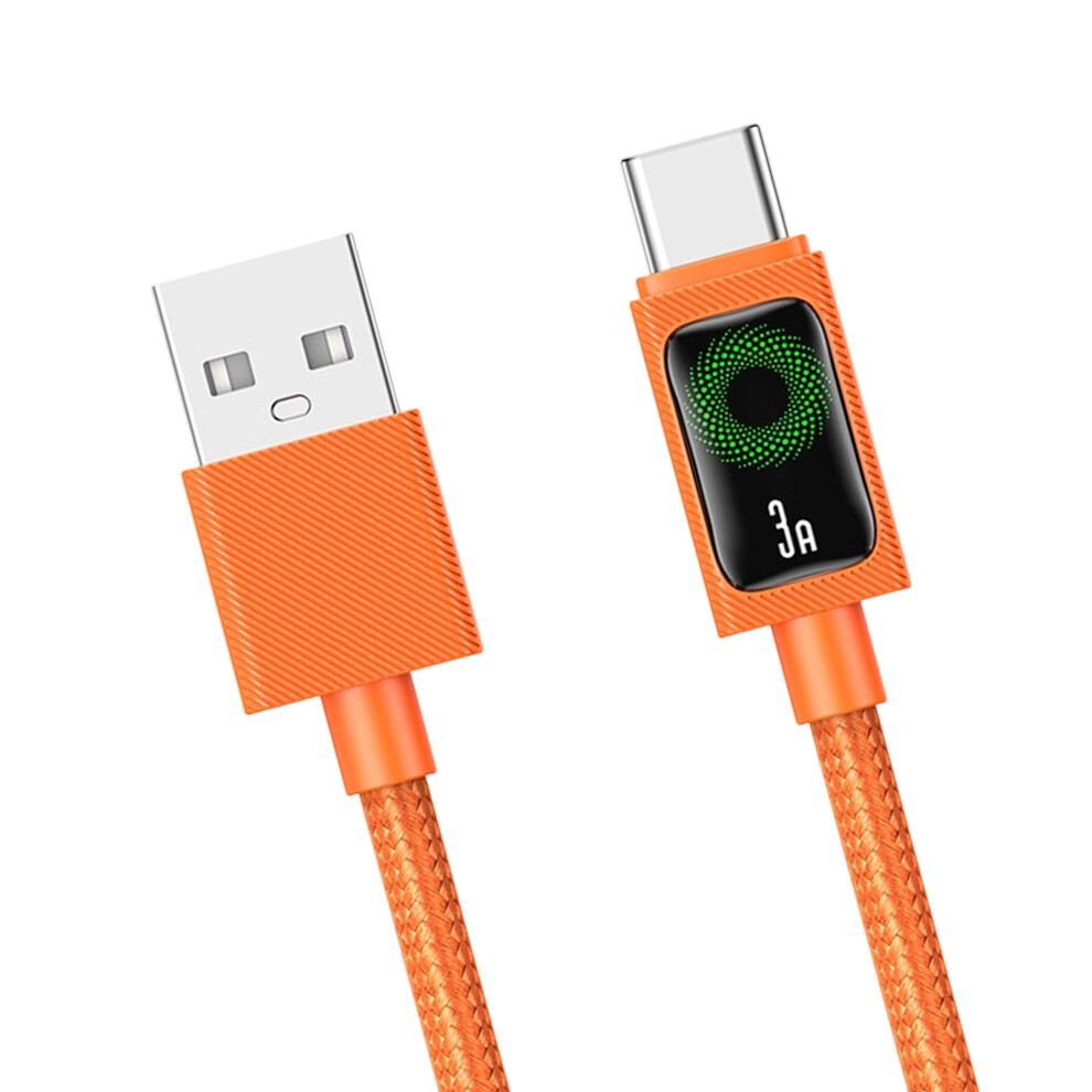 Type C To C /Usb To Usb C 60W Fast Charging Cable Support 480Mbps Speed Tangerine Usbc 7695001053310