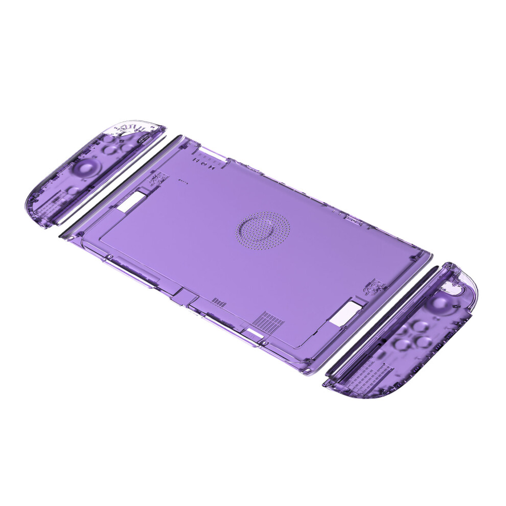 Abs Cover For Ns2 Protector Case Shockproof Shell Handheld Game Console Transparent Purpl 7695001148511