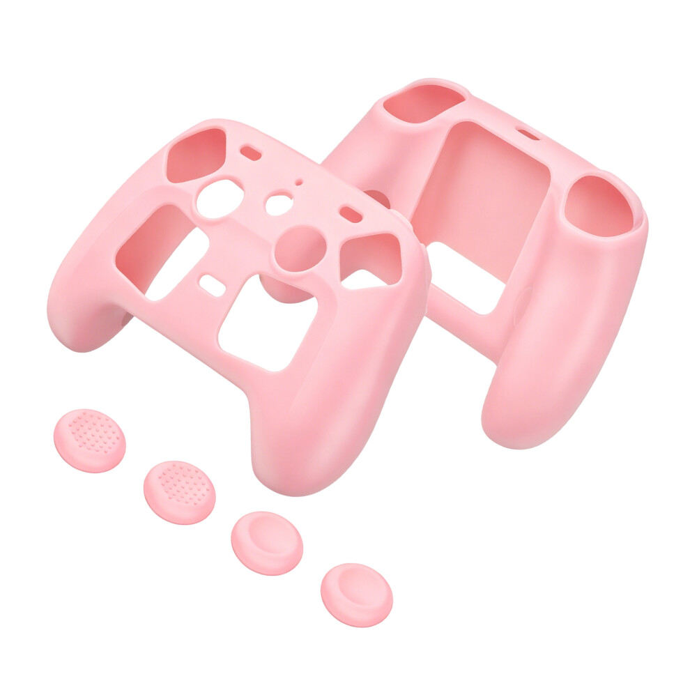 Wireless Gaming Controller Silicone Cover Game Handle Sleeve Scratchproof Skin Pink 7695001052603