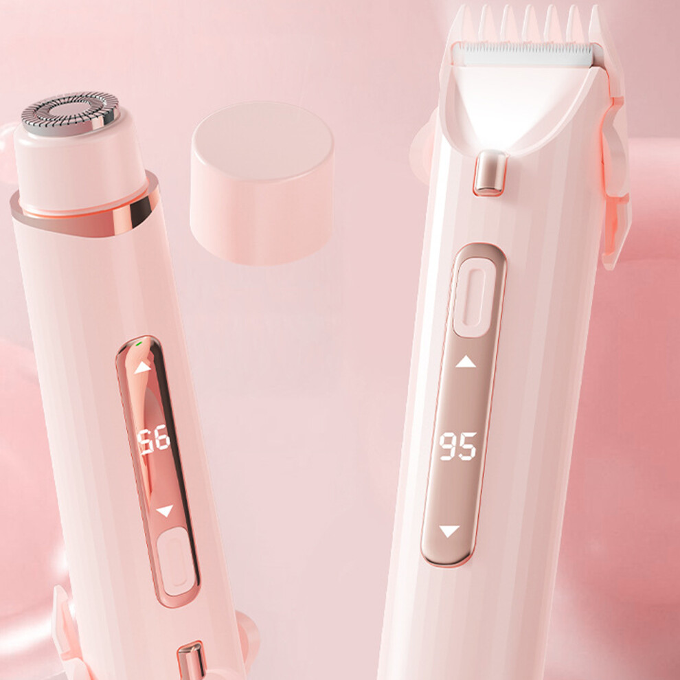 Portable Wet Dry Electric Shaver For Women Intimate Areas Full Body Washable Purple