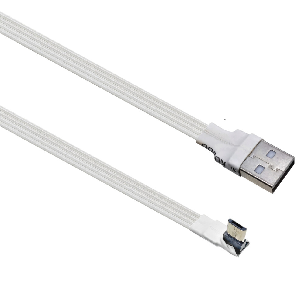Flexible Rubber Usb To Usb 5Pin Charging Cord Fast Charging Data Transfer 0.5M Rt 7695001142731