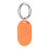 Keychain Holder For Locator Trackers Device Soft Silicone Case Comfortable Orange 1
