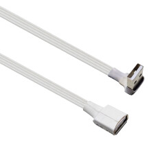 Flat USB 2.0 Extension Cable Male Female Connector For Webcam Card Reader 0.5m UP