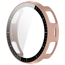 Case Screen Protectors for Active3 45mm Smartwatch Protective Cover Bumper Glossy pink