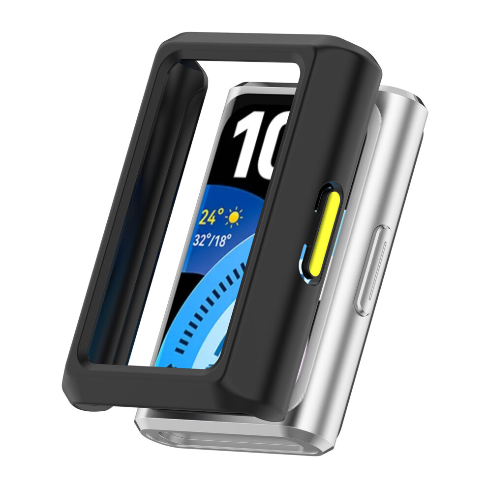 Modern Semi Enclosed Smartwatch Case Functional For And 11Pro Or 11Pronfc Black/Green 7695001111034