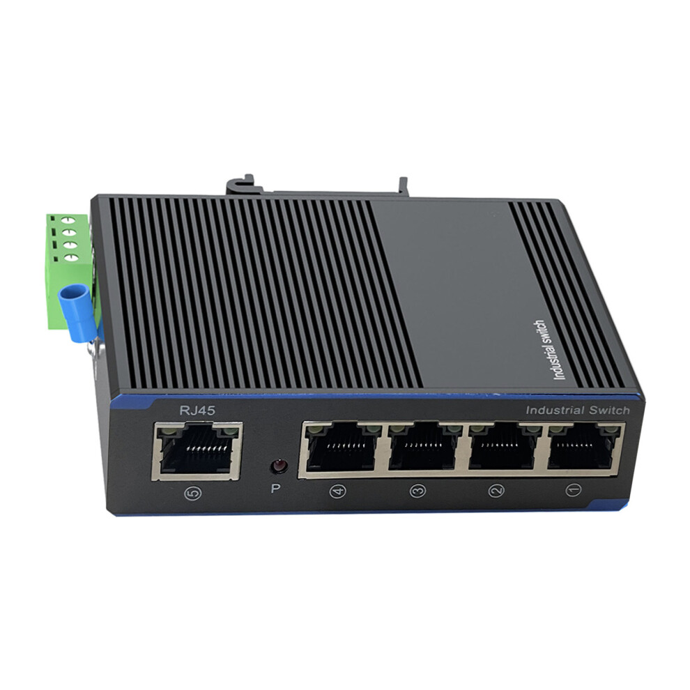 5 Port Gigabit Industrial Switcher 1000Mbps Mini Industrial Ethernet Switcher Din Ra 7695001142397