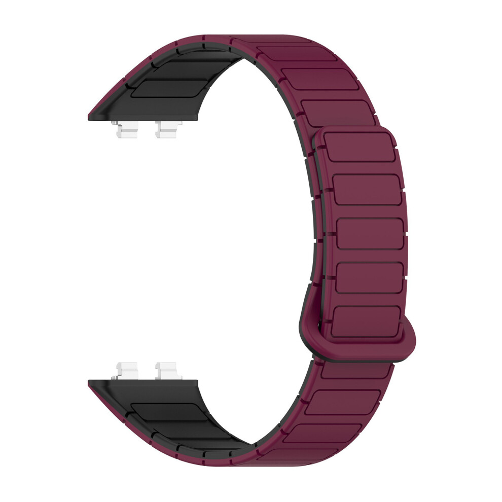 Wriststrap Breathable Bracelets For Band 11 Slim Straps Flexible Belt Wine Red Black Black,Red 7695001111263
