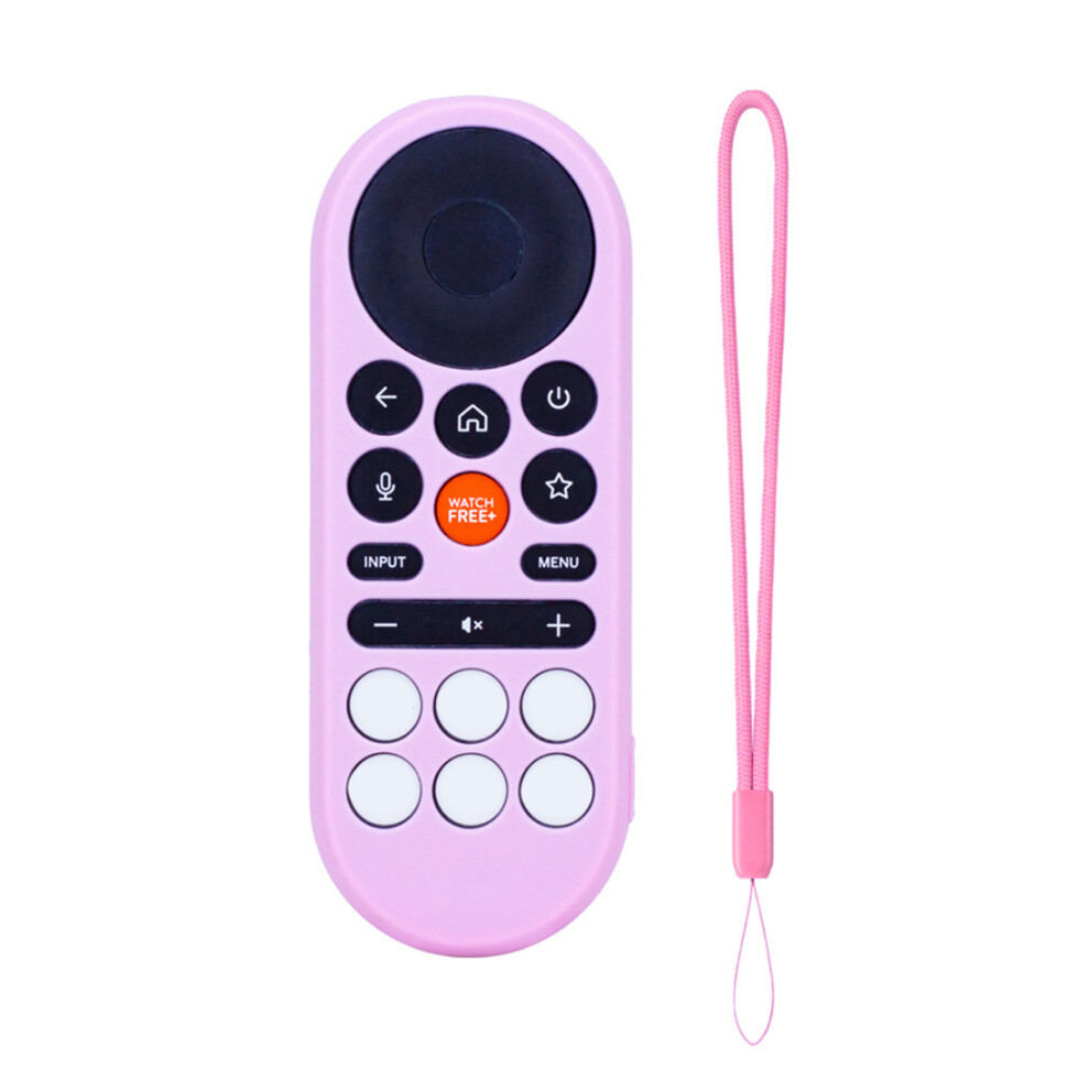 Flexible Silicone Cover For Xrt281 Remote Control Ergonomic Design For Easy Use Pink 7695001096089