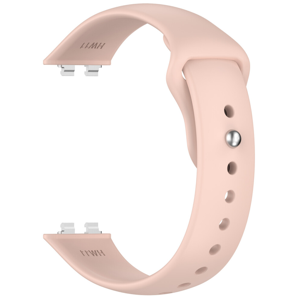 Soft Silicone Replacement Straps With Snap Button Closure For Watch Band 11 Sand Powder 7695001109710