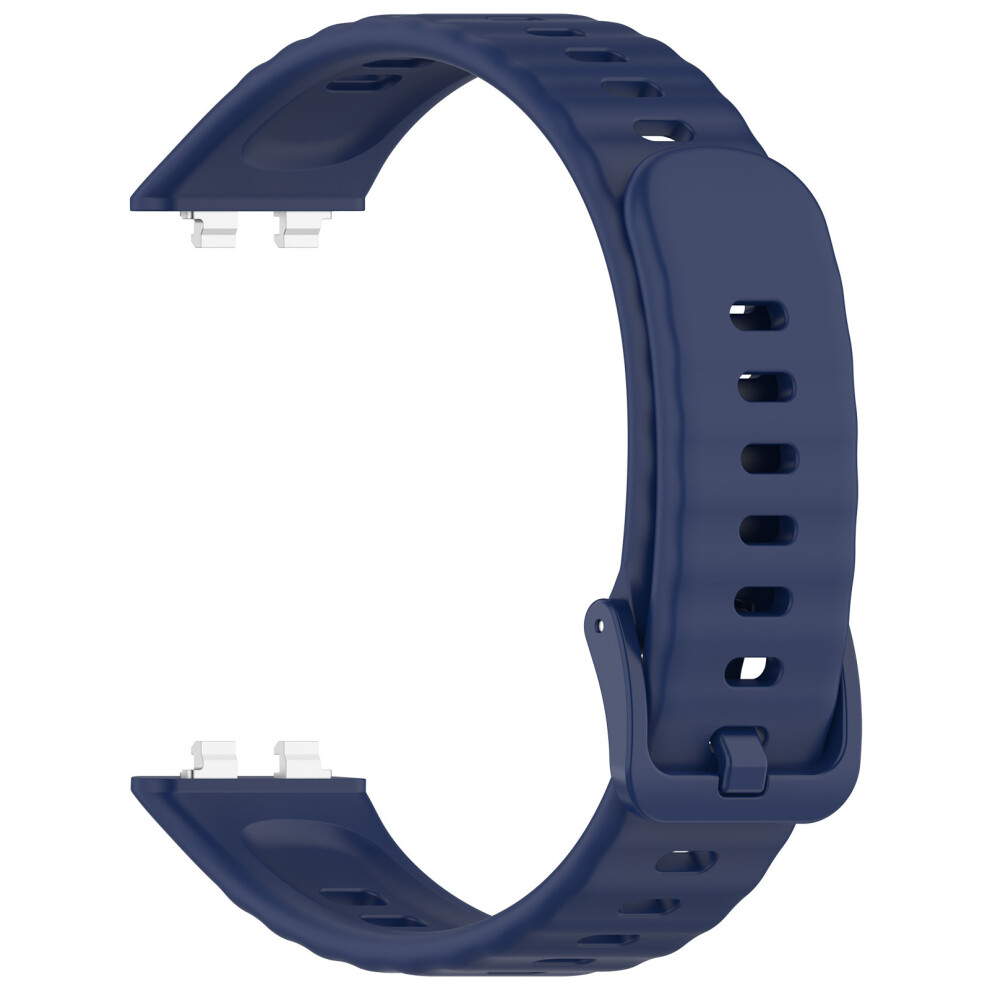 Universal Silicone Watch Band For Activity Monitor Devices Sweatproof Replacement O Blue 7695001110099
