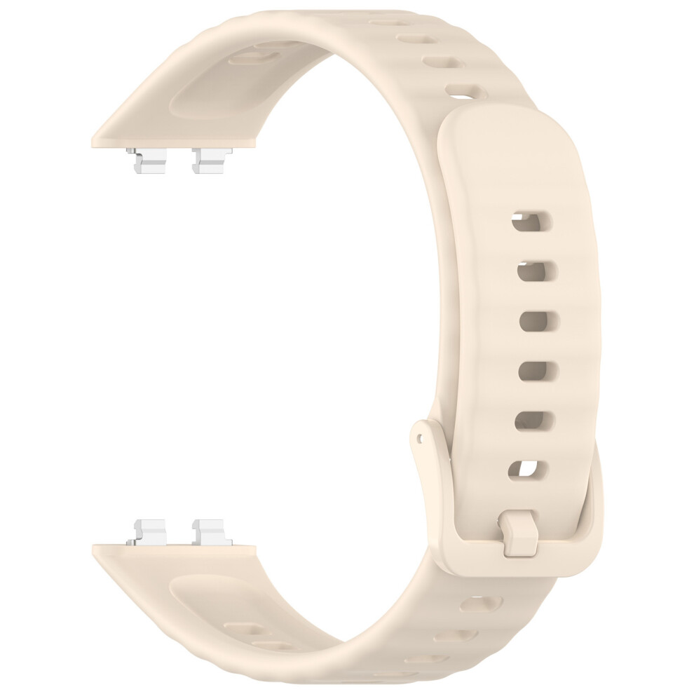 Universal Adjustable Silicone Band For Activity Monitor Watches Sweatproof I White 7695001109253