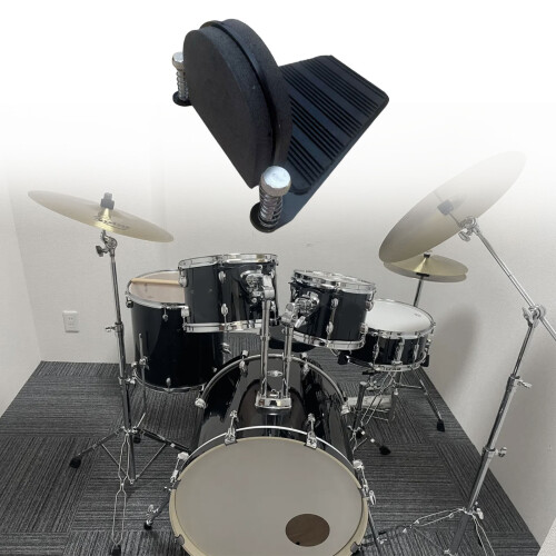 Small Drum Feet Risers Quick Install Antislip Device Percussion Hardware Fixator Black