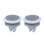 Gaming Accessory Thumb Stick Covers for 1000 2000 Analog Stick Caps White 1