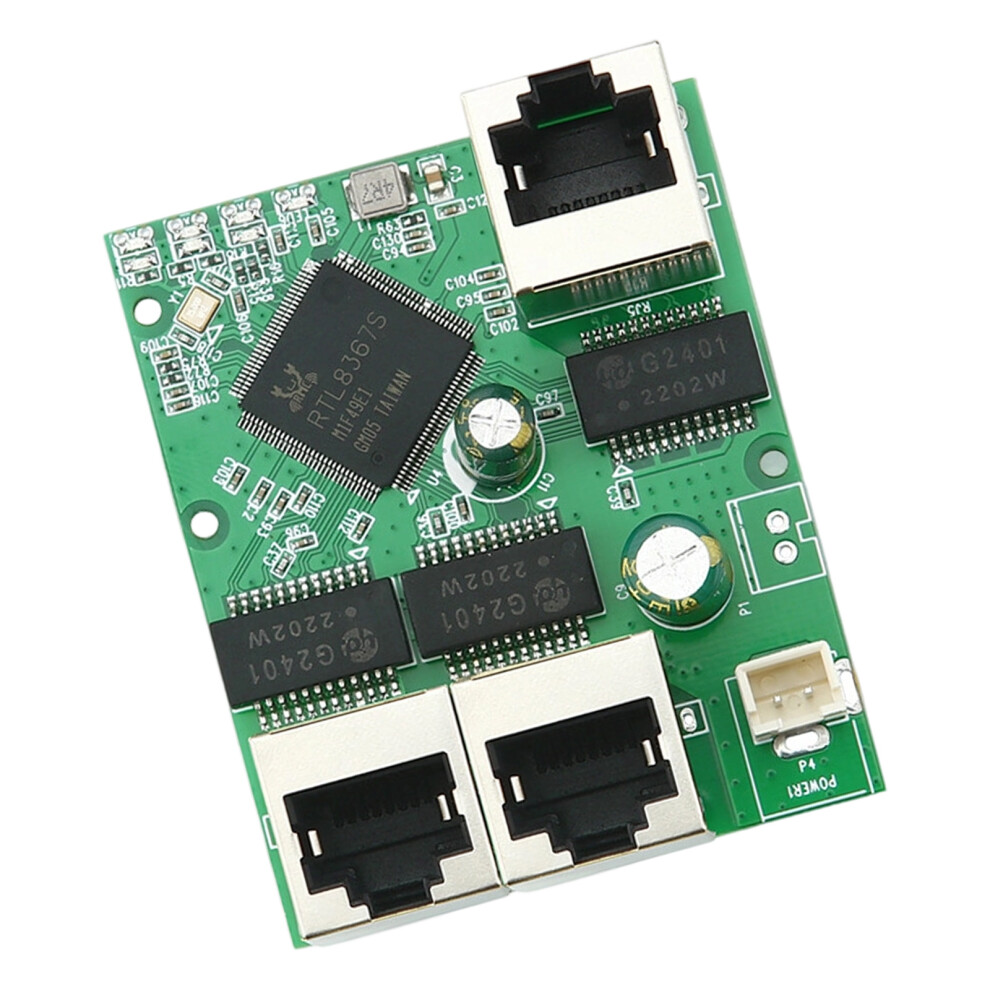 3 Port Gigabit Ethernet Switcher Rj45 Networking Transmission Device Motherboard A 7695001104005