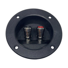 Corrosion Resistant Coppers Speaker Terminals Block for 75/82/90Mm Circular Mounting 2