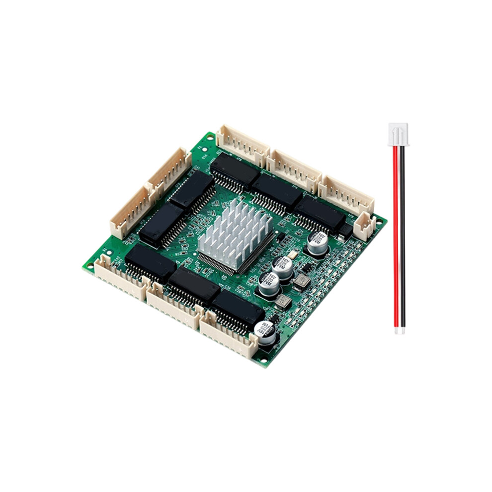 Low Power 8 Port Gigabit Ethernet Switches Module With Wide Voltages Ranges For Socket C 7695001104210