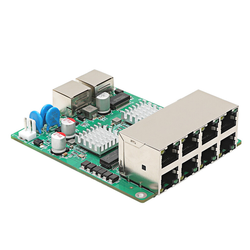 10 Port Fast Ethernet Switches Poe Enabled Metal Casing For Networking Monitoring Standard 7695001104081