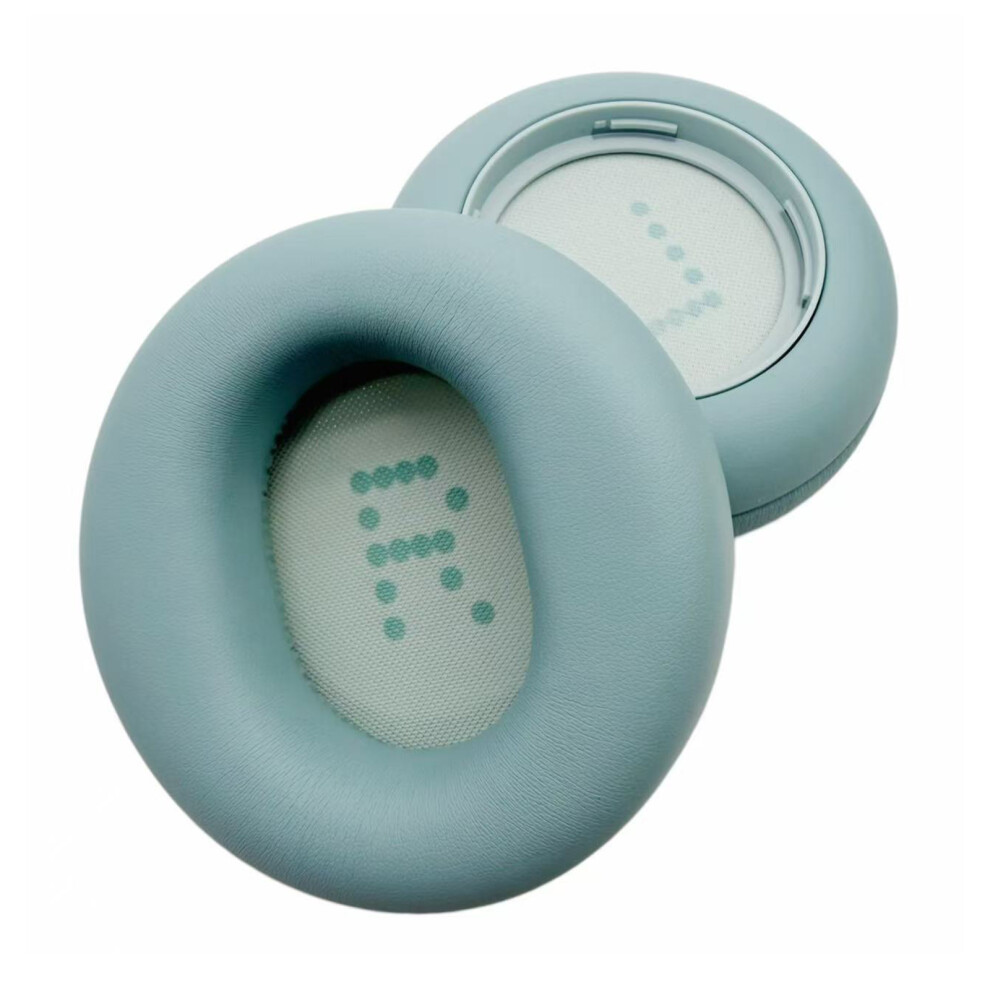 2Pcs Comfortable Sponge Earpads Perfect Fit For Headphones Improved Sound Light/Green 7695001052542