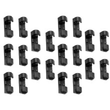 Bundle Of 20 Piece Reusable Cable Fasteners For Neat Home Or Office Setup 2