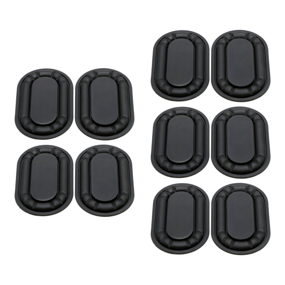 Professional Oval Bass Reinforcement Membrane Rubber Edges And Iron Plate 2040 7695001104098