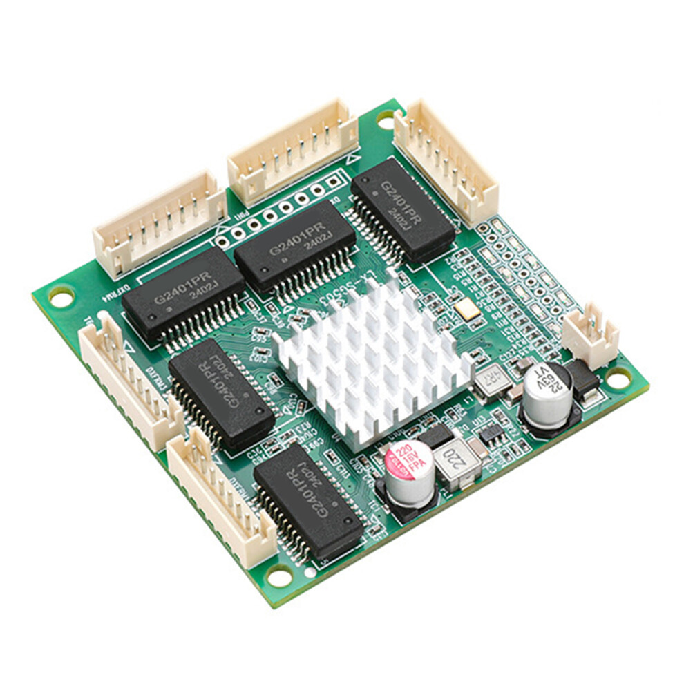 10/100/1000M 5 Port Embedded Networking Switches Board For Intelligent Standard Socket 7695001103923