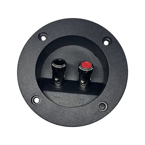 BiWiring Capable Spring Load Speaker Terminals Plate For 75/82/90Mm Precuts Holes 3