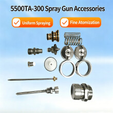 Stainless Steel Sprayer Guns Nozzle 0.8-1.5Mm Needle Tip Option For TA300 Paint Guns 5