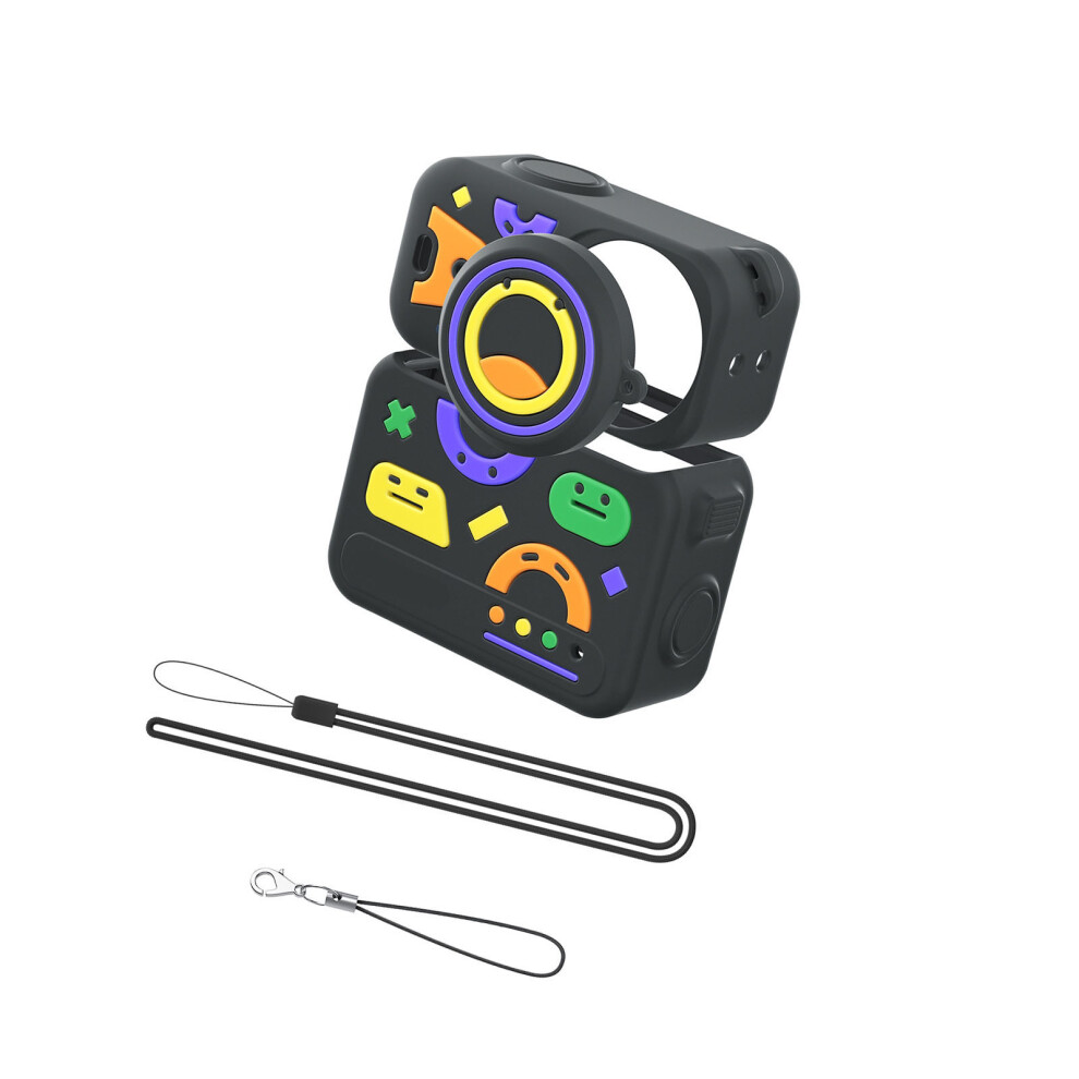 Secure Hold Case For Portable Camera Ensures Stable Grip Color Black 7695001088534