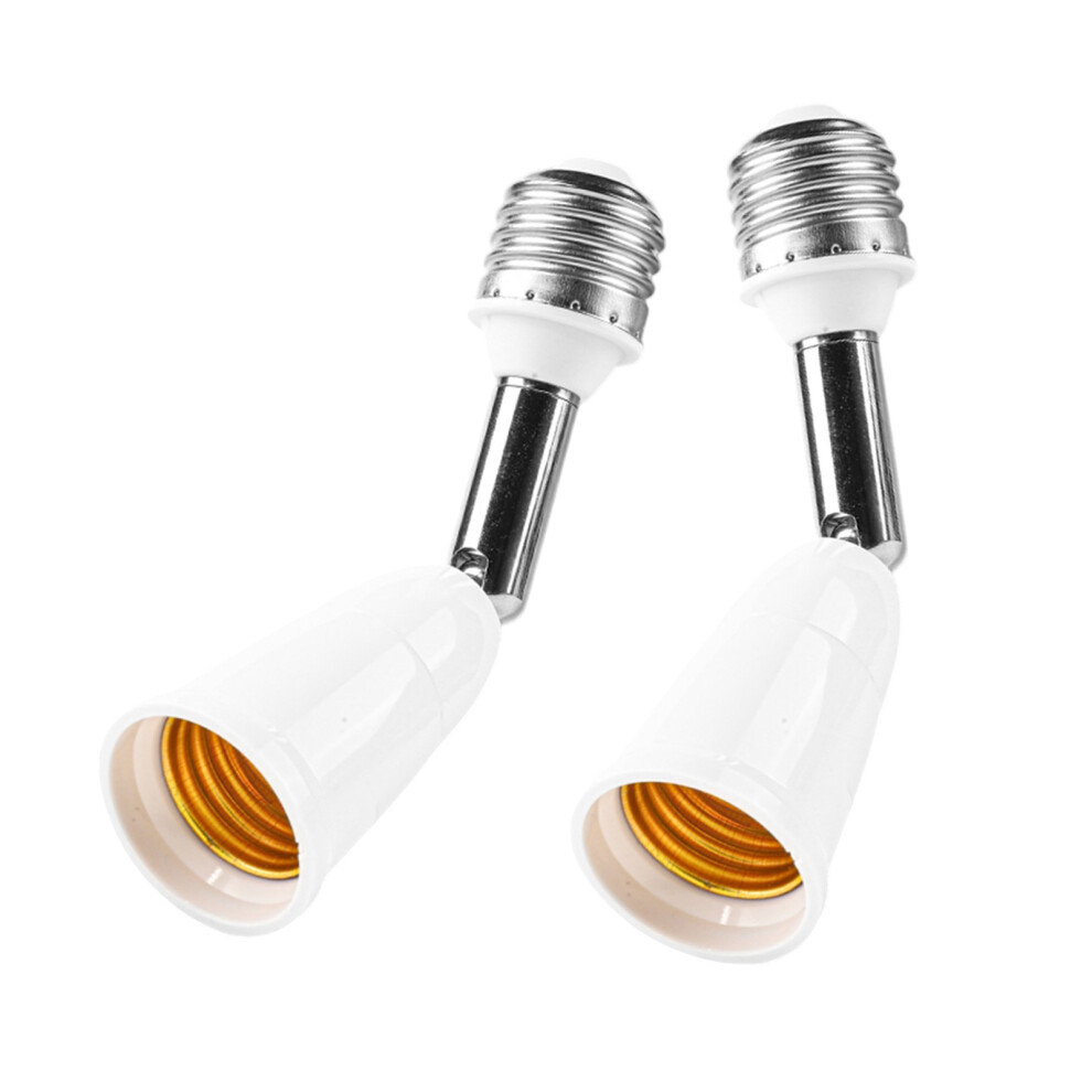 Adjustable E27 Lamp Holder Extension 100W For Led And Intelligent Bulbs 2Pcs 180 Degrees 7695001088725