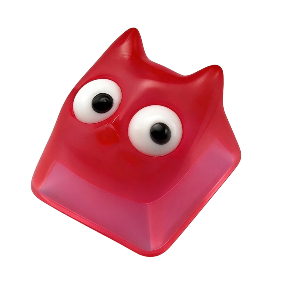 Devil Kitten Decorative Keycap For Mechanical Keyboard Gaming Typing Accessories Rose Red 7695001109451