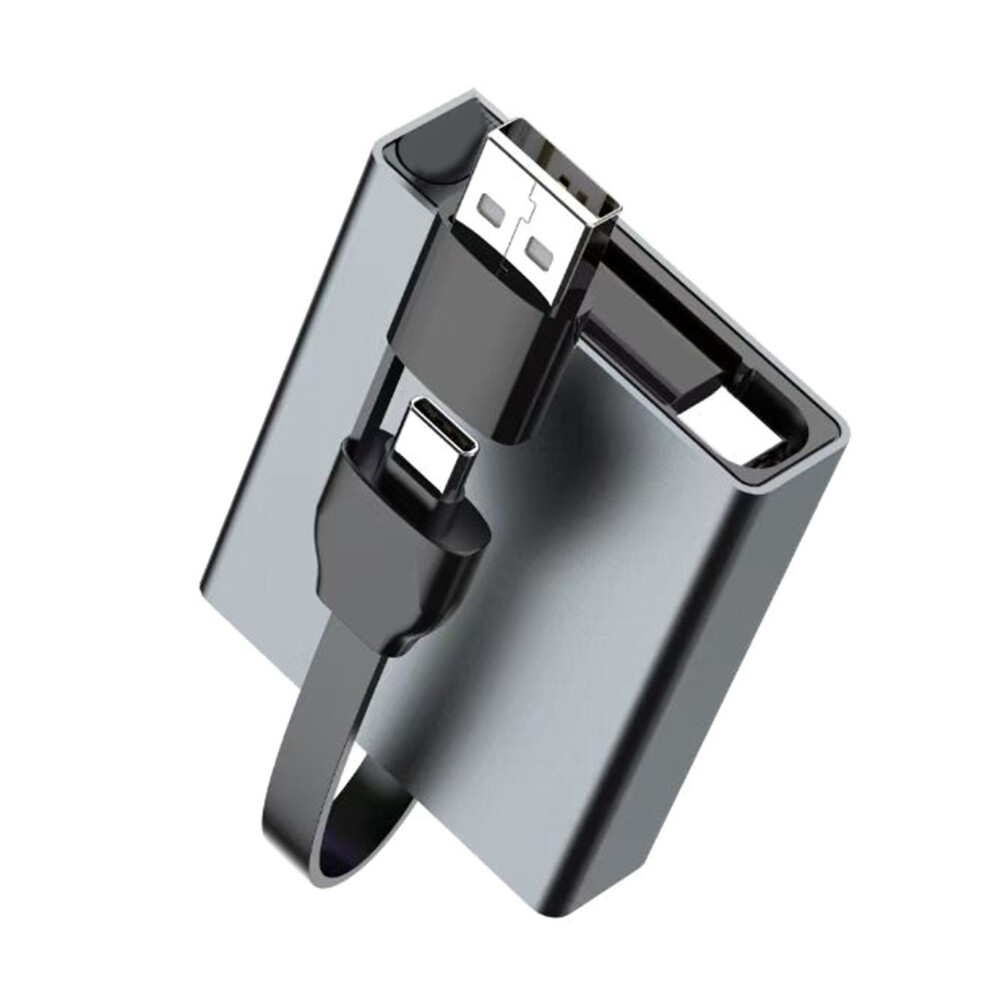 Flexible Retractables 66W Power Cable Aluminum Build For Quick Charging 7695001132381