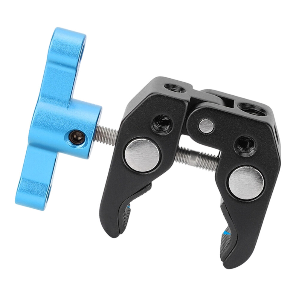 Heavy Duty Aluminum Alloy Strong Clamp Grip Stand For Photography Video Shoots Color Blue 7695001089654